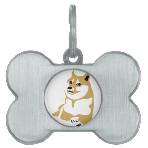 Médaillons Pour Animaux Domestiques Mème de Doge