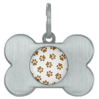 Médaillons Pour Animaux Domestiques Motif De Pailles, Pailles De Chien, Pailles D'Or O