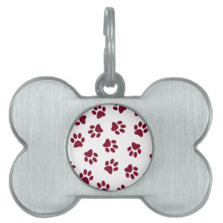 Médaillons Pour Animaux Domestiques Motif De Pâtes, Poches De Chien, Pâtes De Bourgogn