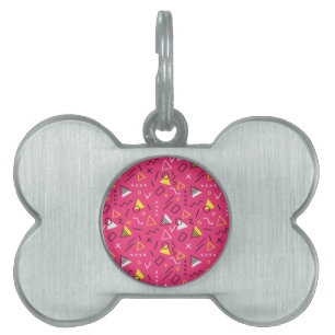 Médaillons Pour Animaux Domestiques Motif géométrique 7
