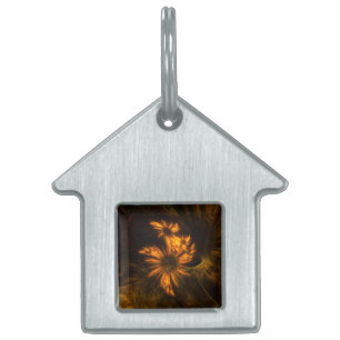 Médaillons Pour Animaux Domestiques Mystique Garden Maison d'Art Abstraite