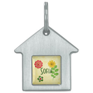 Médaillons Pour Animaux Domestiques Natures Bounty Bijoux PERSONNALISÉ