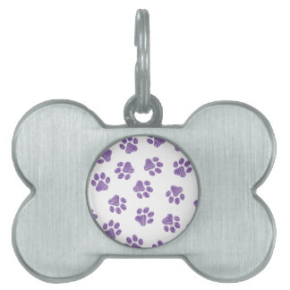 Médaillons Pour Animaux Domestiques Patrouilles de Doodle, Paws de Chien, Paws De Purp