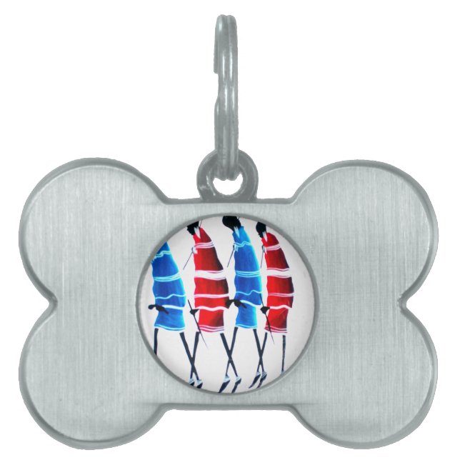 Médaillons Pour Animaux Domestiques Personnes heureuses Masai Morans.png (Devant)