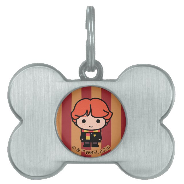 Médaillons Pour Animaux Domestiques Ron Weasley Cartoon Character Art (Devant)
