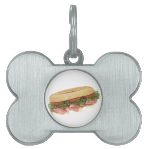 Médaillons Pour Animaux Domestiques Sandwich à épicerie