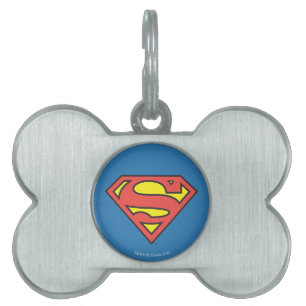 Médaillons Pour Animaux Domestiques Superman S-Shield Logo Superman
