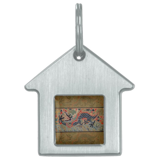 Médaillons Pour Animaux Domestiques Symbole dragon chinois Antique asiatique (Devant)