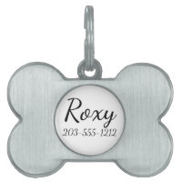 Tag HAMbyWG Bone Pet - Ajouter votre nom de chien