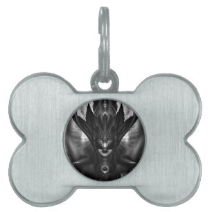 Médaillons Pour Animaux Domestiques Tag Taidushan Sai TOT BlackSun Pet