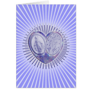 medal miraculeuse/marvellous medal pink