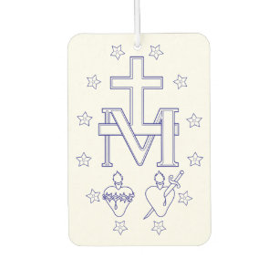 Medal of Our Lady of Graces Air Freshener