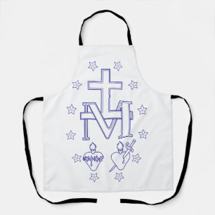Medal of Our Lady of Graces Apron