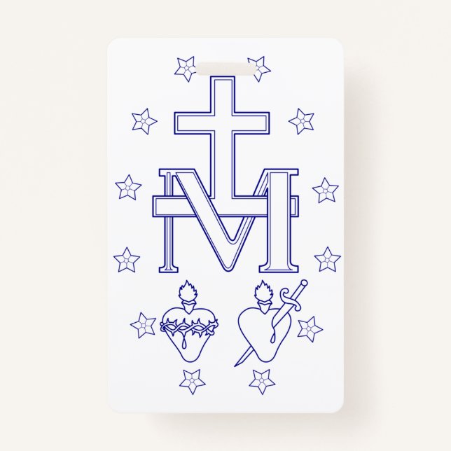 Medal of Our Lady of Graces Badge (Front)