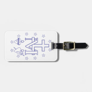 Medal of Our Lady of Graces Luggage Tag