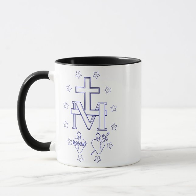 Medal of Our Lady of Graces Mug (Left)