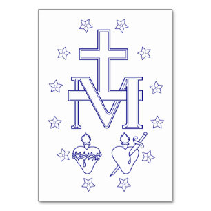 Medal of Our Lady of Graces Table Number