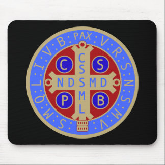 Medal of St. Benedict Mousepad
