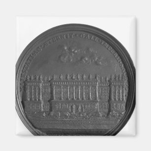 Medal with Bernini's design for the Louvre Magnet