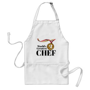 Medal world's greatest chef kitchen apron