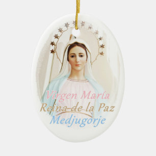Medalla cerámica Medjugorje Ceramic Ornament