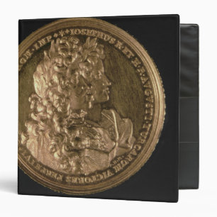 Medallion bearing portraits binder