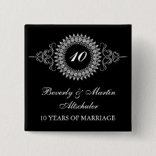 Medallion Change the Number Anniversary Button