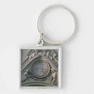 Medallion depicting Emperor Constantine Keychain