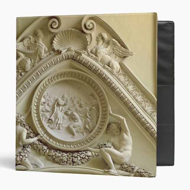 Medallion depicting the Baptism of Constantine Binder (Front/Inside)