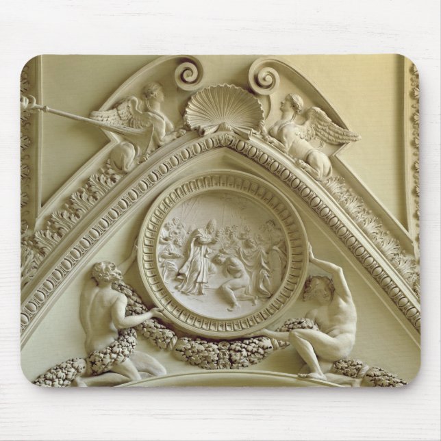 Medallion depicting the Baptism of Constantine Mouse Pad (Front)
