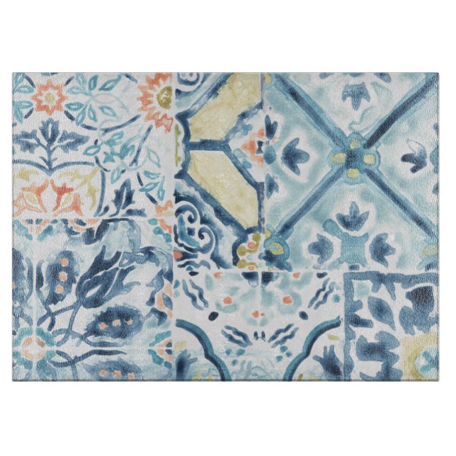 Medallion Medley Collection Cutting Board (Front)