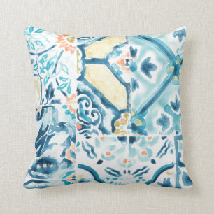 Medallion Medley Collection Throw Pillow