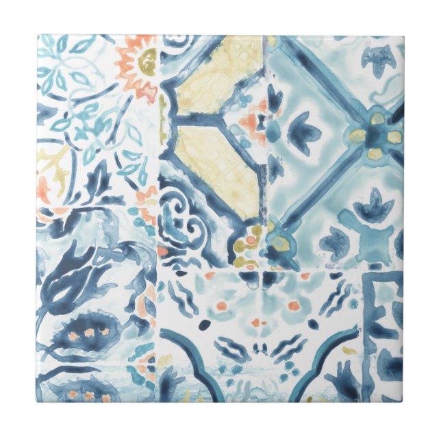 Medallion Medley Collection Tile (Front)