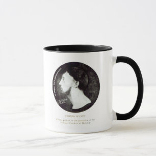 Medallion portrait mug