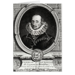 Medallion portrait of Pierre de Bourdeille