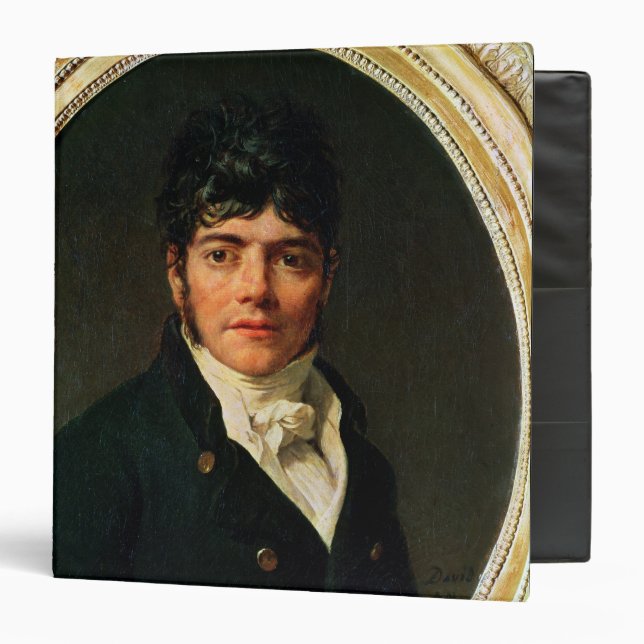 medallion Portrait of the Comte Esteve, 1804 Binder (Front/Inside)