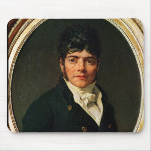 medallion Portrait of the Comte Esteve, 1804 Mouse Pad