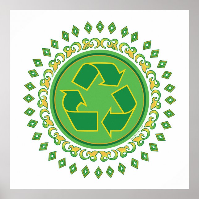 Medallion Recycle Sign (Front)