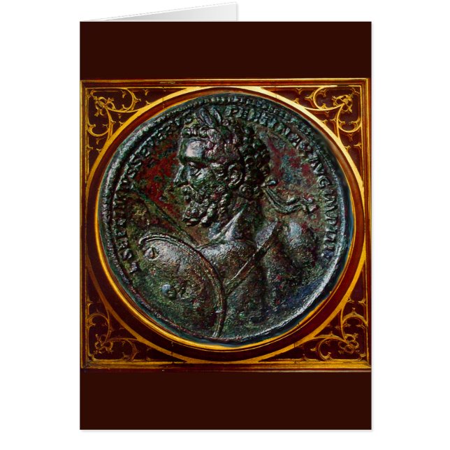 MEDALLION ROMAIN ANTIQUE BRONZE (Devant)