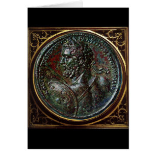 MEDALLION ROMAIN ANTIQUE BRONZE