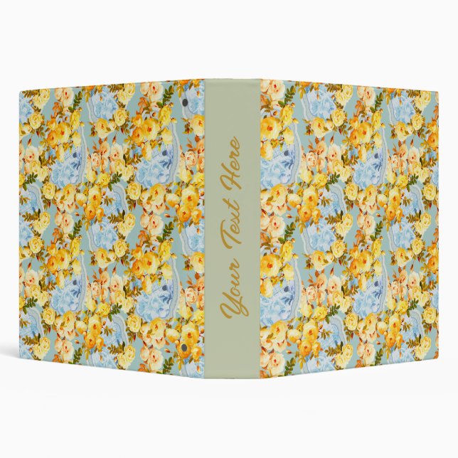 Medallions and Roses Binder (Background)