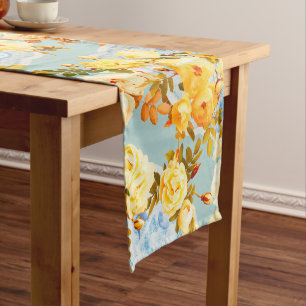Medallions and Roses Medium Table Runner