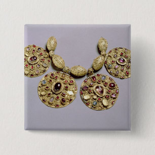 Medallions from 'Barmy Collar' 2 Inch Square Button
