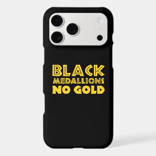 MÉDALLIONS NOIRES PAS D'OR