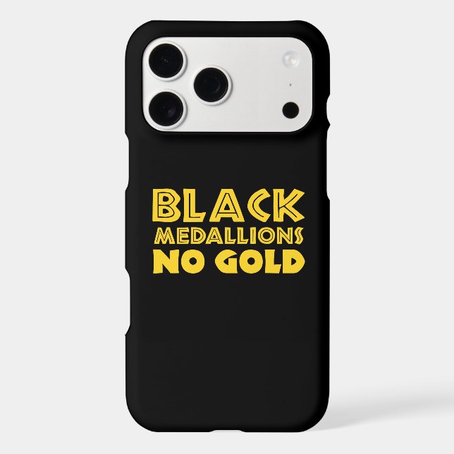 MÉDALLIONS NOIRES PAS D'OR (Verso)