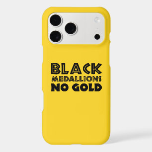 MÉDALLIONS NOIRES PAS D'OR