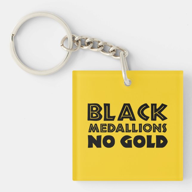 MÉDALLIONS NOIRES PAS D'OR (Devant)