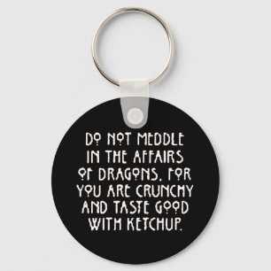 MeddlewithDragons Keychain