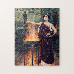 Medea Brewing Her Potion – Jigsaw Puzzle