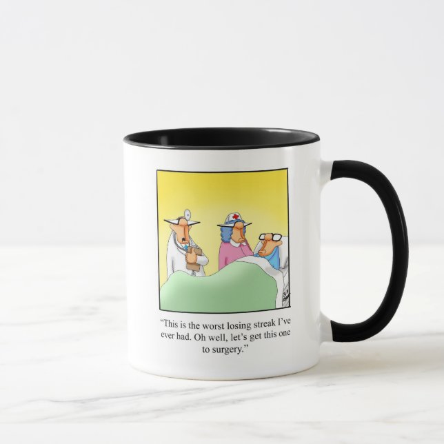 Médecin amusant / Mug Humour Médicale (Droite)